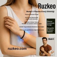 Ruzkeo Plazma Enerji Bilekliği Model X