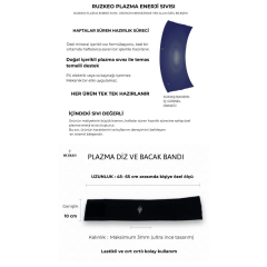 Ruzkeo Plazma Diz Ve Bacak Bandı